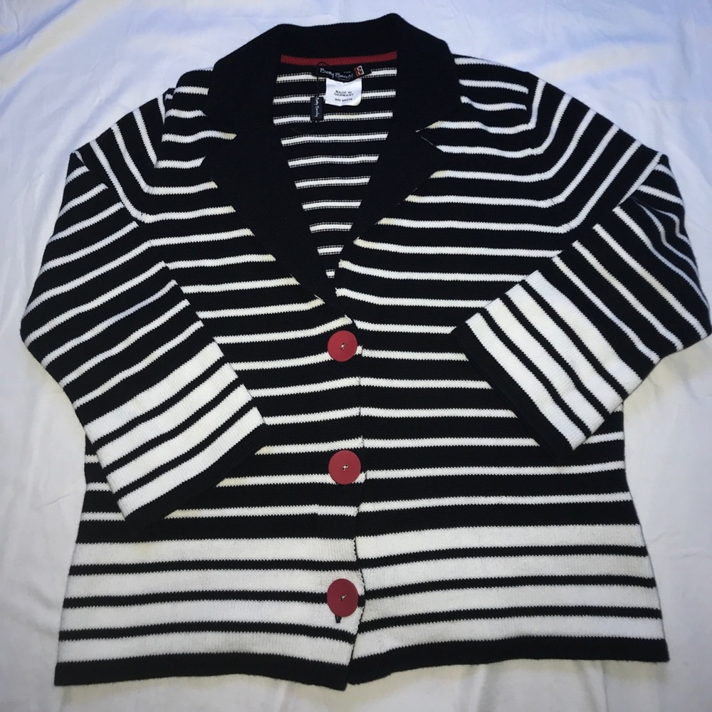 Betty Barclay NWOT Striped cardigan